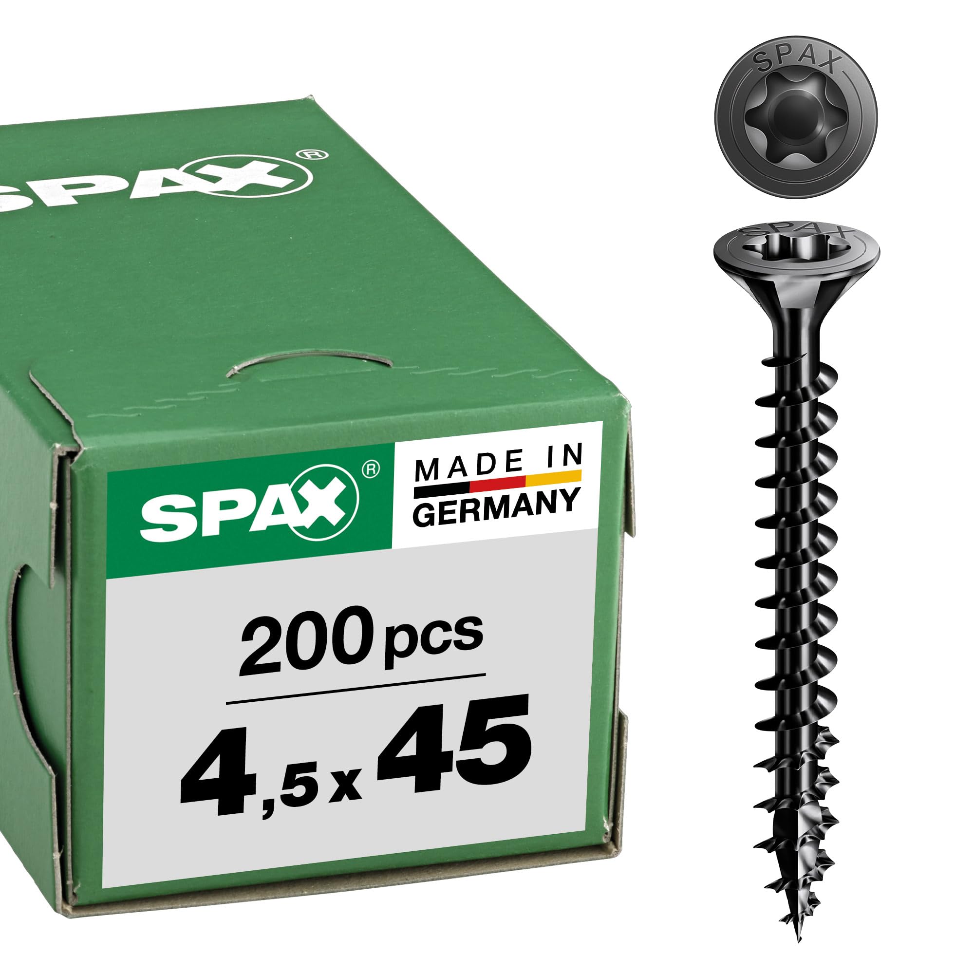 spax-1191040450453-holzschraube-4-5x45-mm-t-star-plus-stahl-schwarz-blax-200-st- image 1