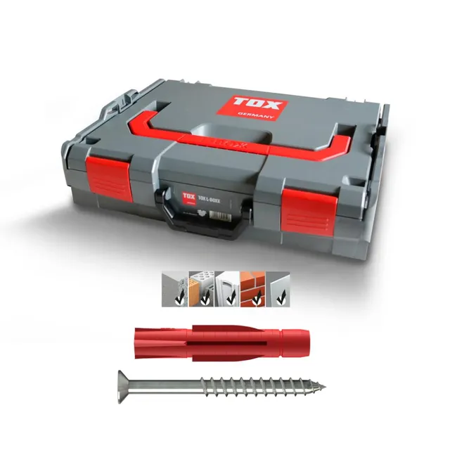 tox-l-boxx-allround-tri-s-sortimentskoffer-920-teilig-mit-d-beln-und-schrauben image 1