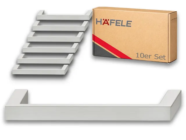 h-fele-d-co-h1735-b-gelgriff-139-mm-vernickelt-geb-rstet-10-st-ck-inkl-schrauben image 1