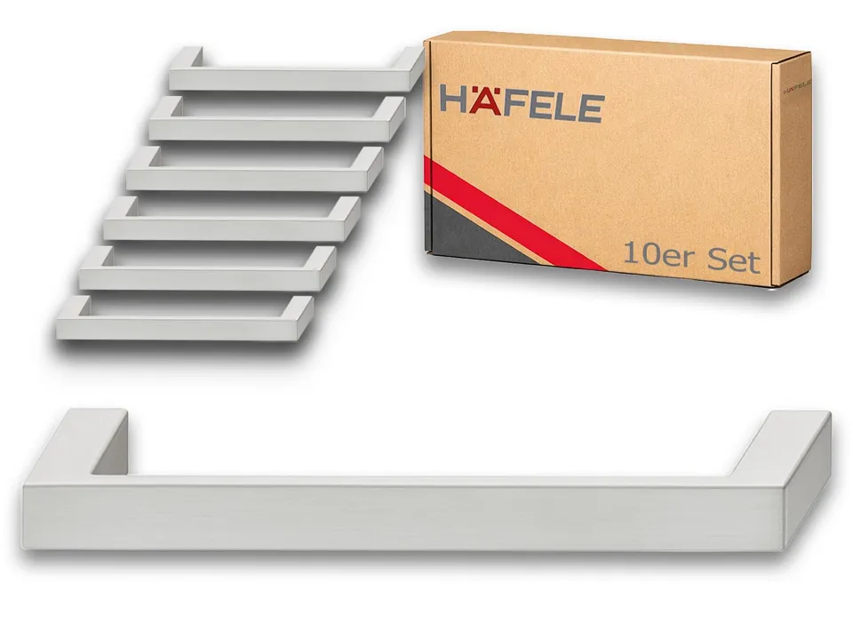h-fele-d-co-h1735-b-gelgriff-139-mm-vernickelt-geb-rstet-10-st-ck-inkl-schrauben image 1