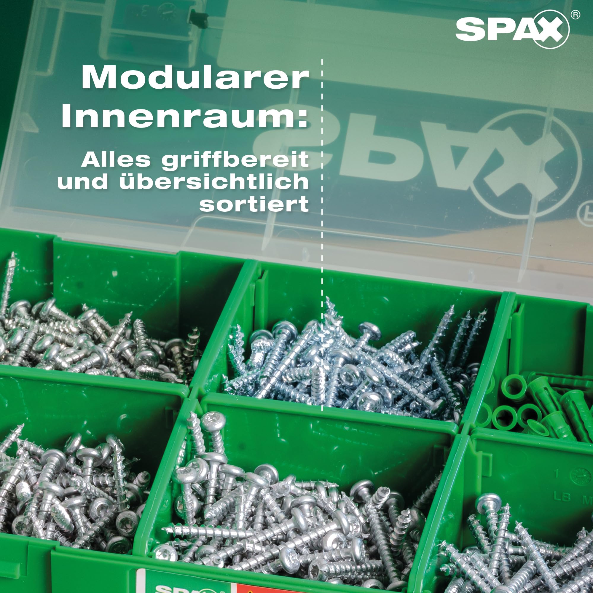 spax-elektriker-set-l-boxx-mini-553-teilig-halbrundkopfschrauben-d-bel-bits image 5