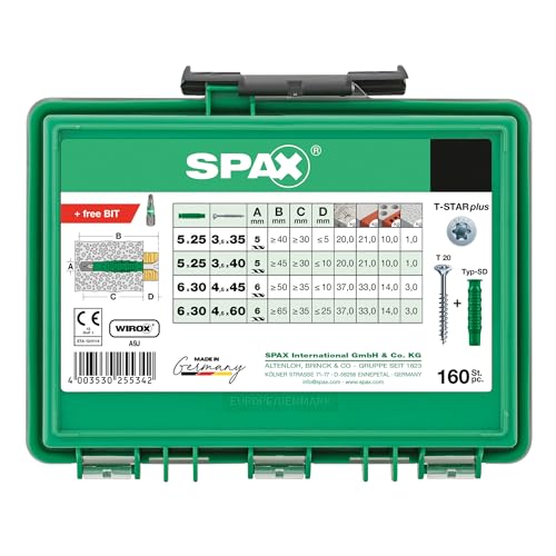 spax-schrauben-d-belset-160-teilig-universalschrauben-spreizd-bel-mit-t-star-plu image 8
