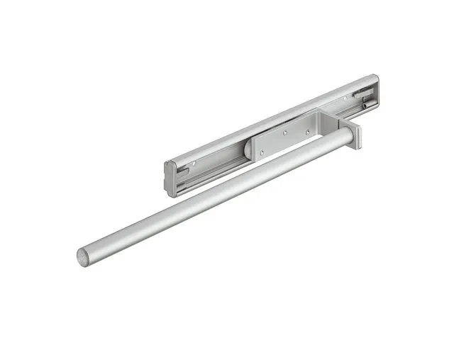 h-fele-handtuchhalter-mit-einer-stange-510-51-914-ausziehbar-aluminium image 1
