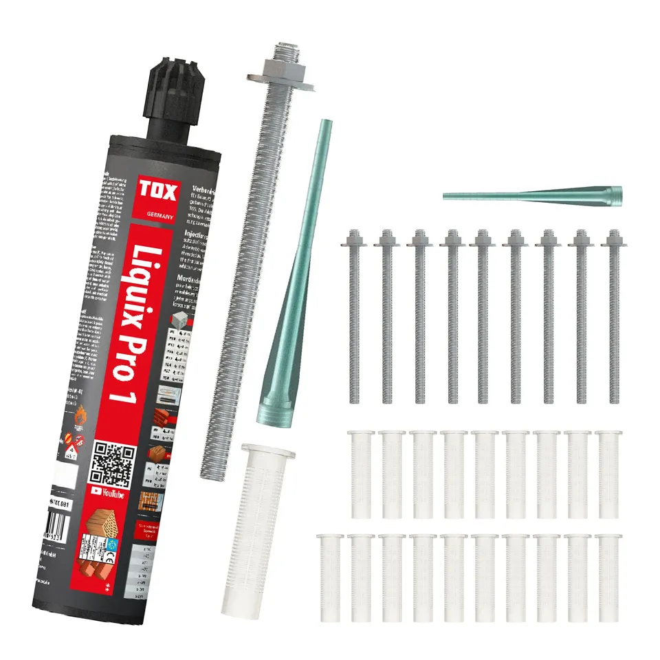 tox-liquix-pro-1-chemie-schwerlast-set-31-tlg-mit-stix-a4-m8x110-und-sleeve-12x8 image 1