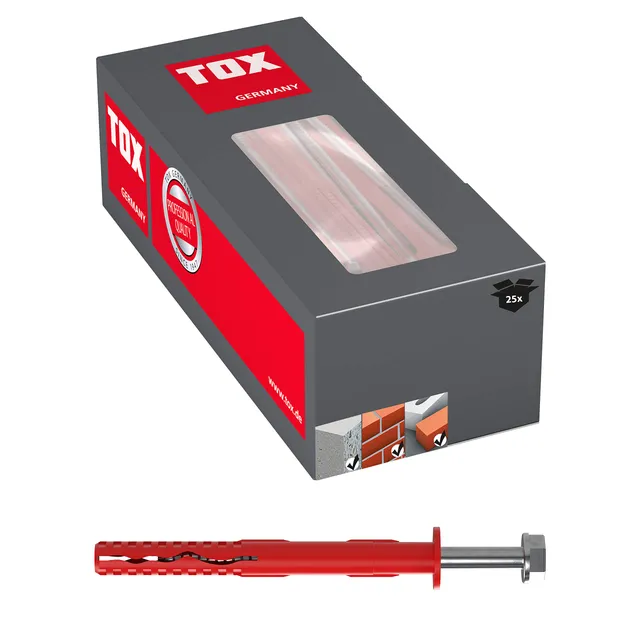 tox-fassad-xl-rahmend-bel-14-x-280-mm-mit-schraube-25-st-ck image 1