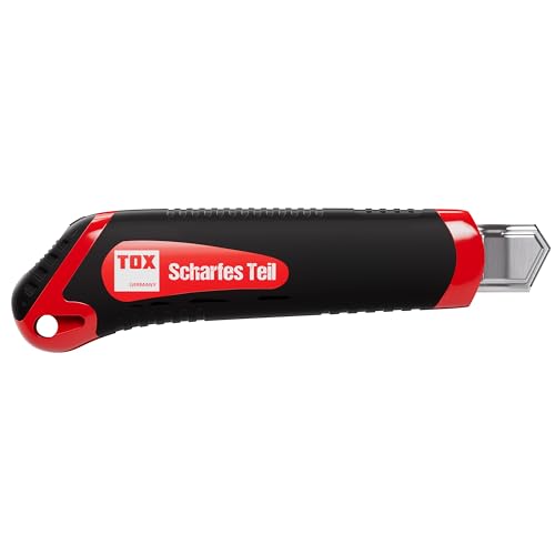 tox-cuttermesser-18-mm-abs-kunststoff-rot-mit-2-ersatzklingen image 7