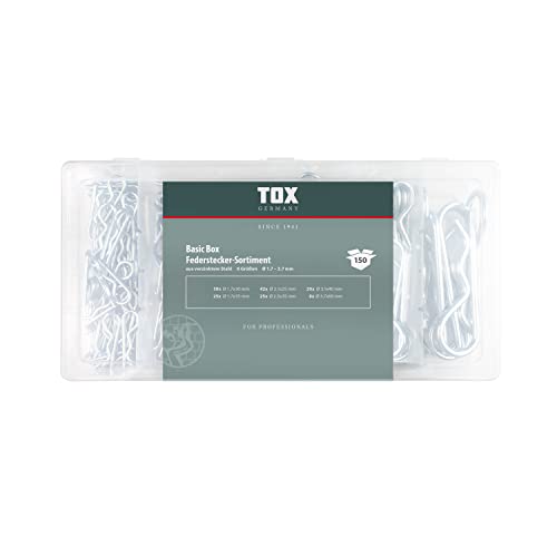 tox-federstecker-sortiment-150-teilig-verzinkt-in-box image 7