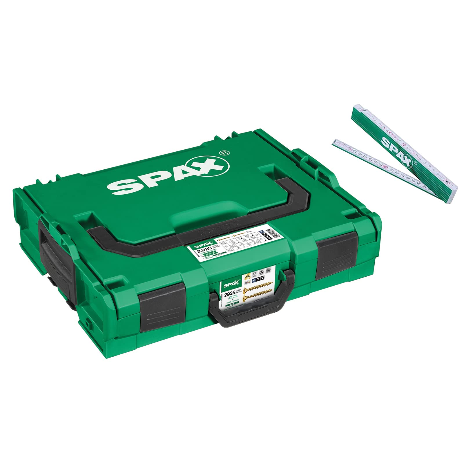 spax-montagekoffer-l-boxx-yellox-schrauben-set-2-930-teilig-z1-z3 image 2