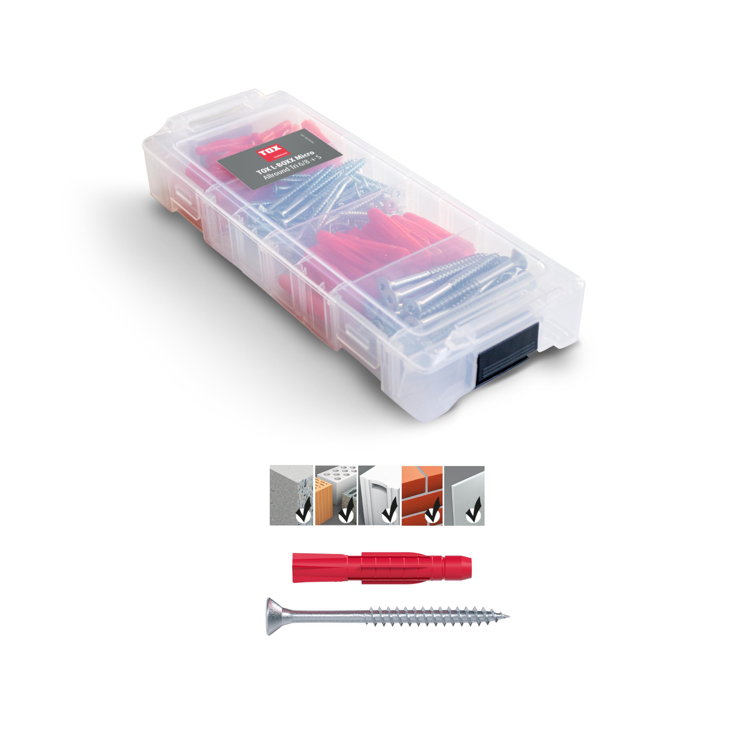 tox-l-boxx-micro-acrobat-hohlraumd-bel-set-34-tlg-m4-m6 image 7