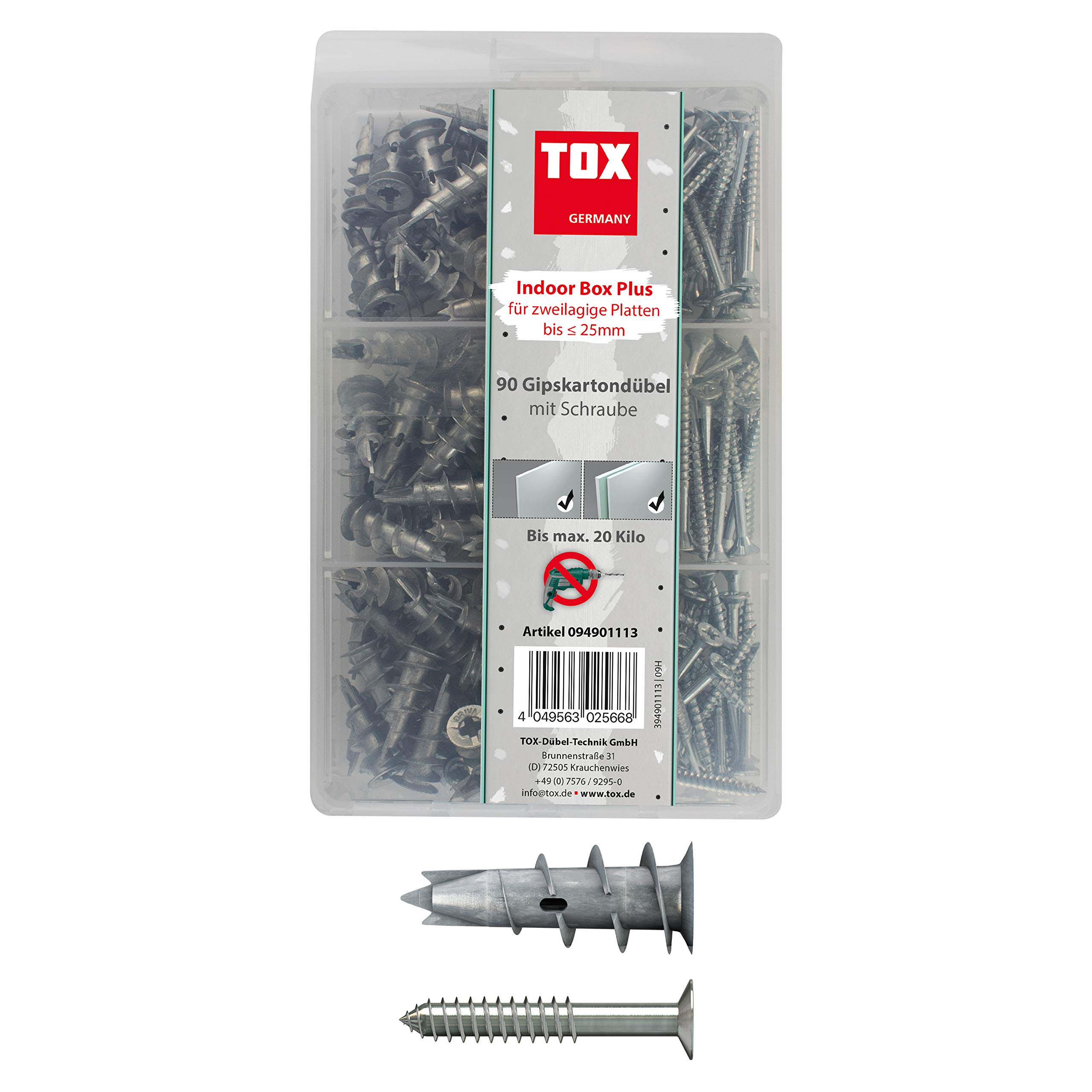tox-sortiment-indoor-box-plus-spiral-plus-37-4-gipskartond-bel-180-teilig image 1