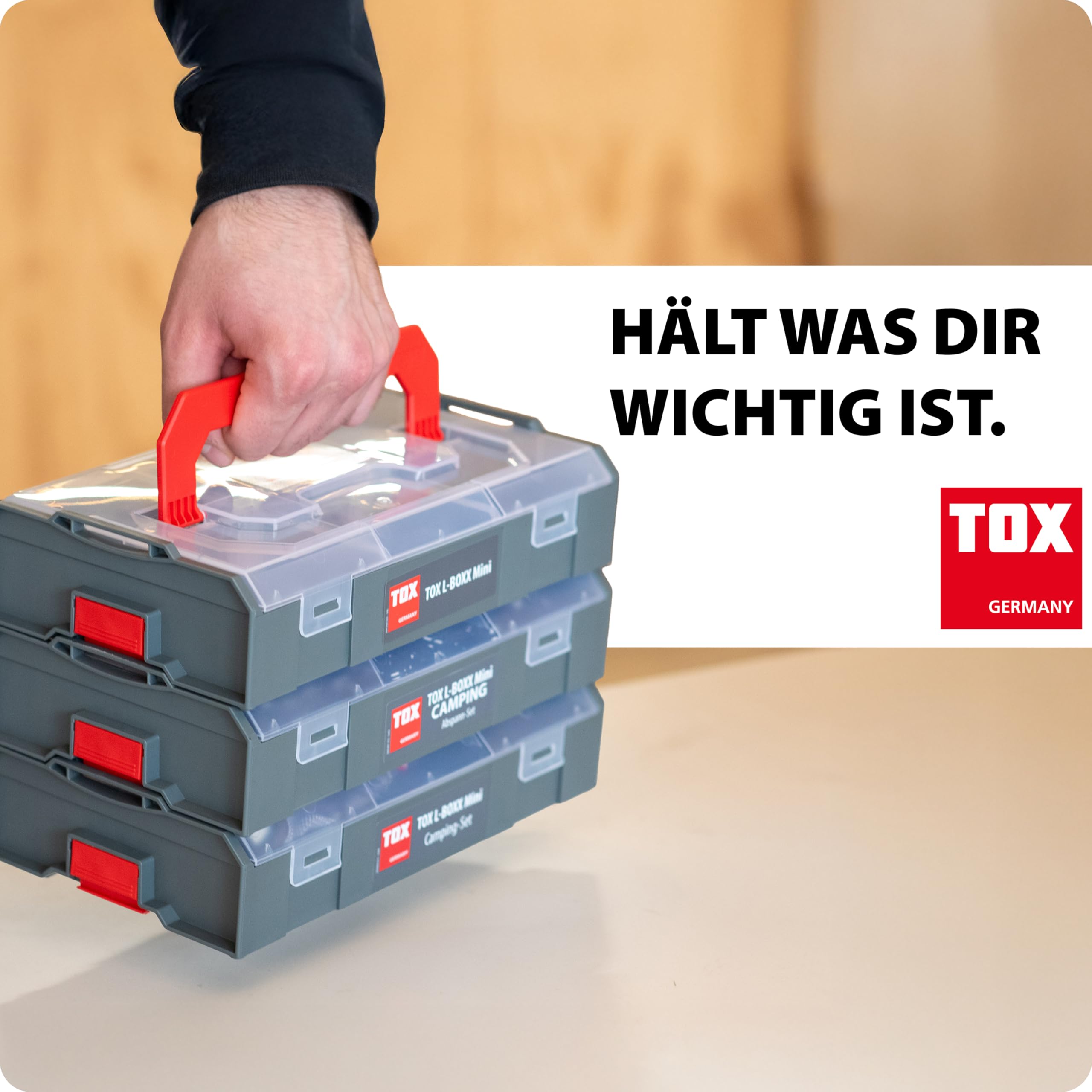 tox-l-boxx-mini-sortimentskoffer-set-3-st-ck-stapelbar-6-f-cher image 4
