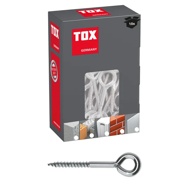 tox-senschraube-eye-8-x-80-mm-verzinkt-10-st-ck image 1