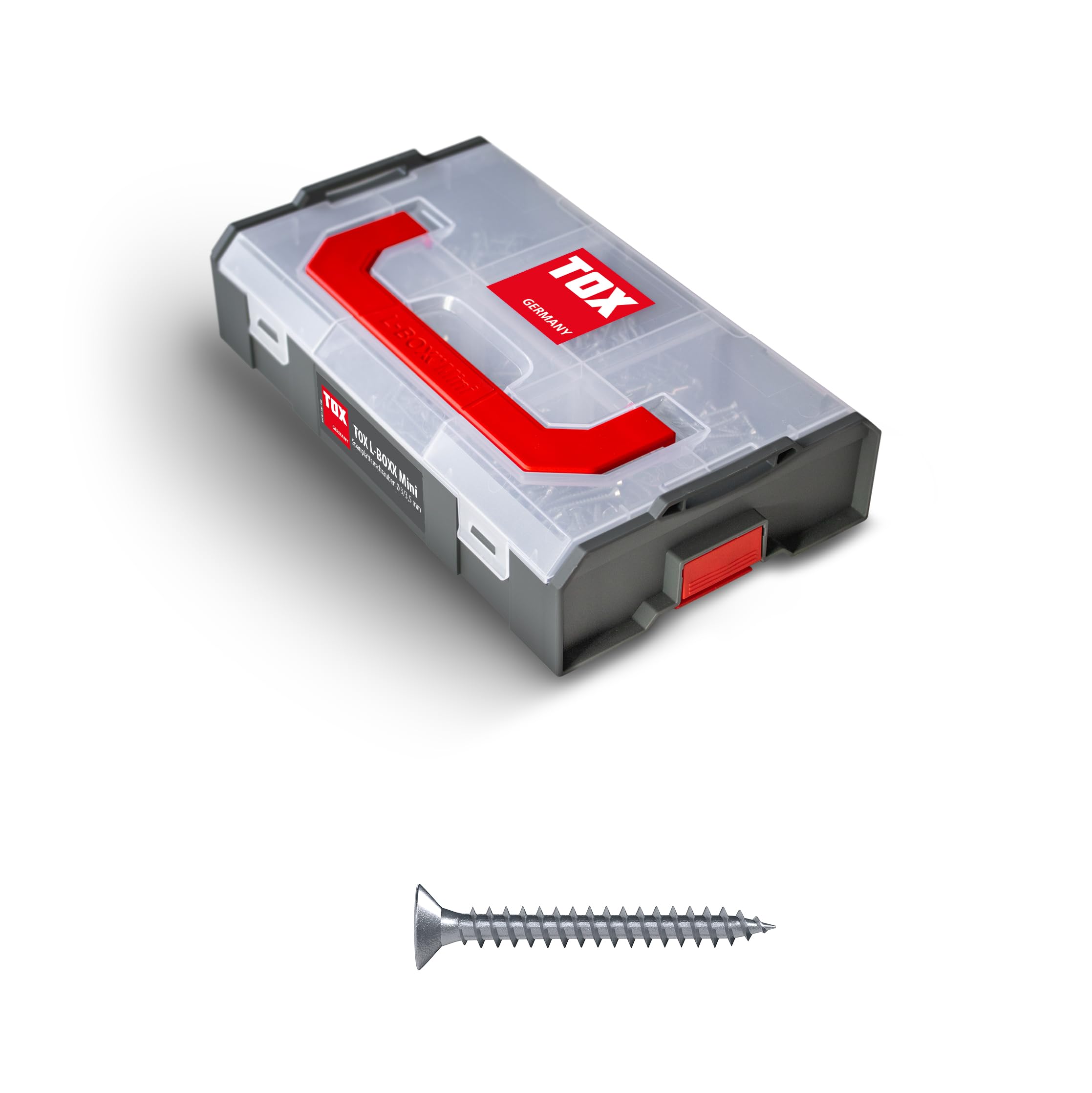 tox-l-boxx-mini-spanplattenschrauben-sortiment-tx-3-3-5-mm-700-teilig image 1