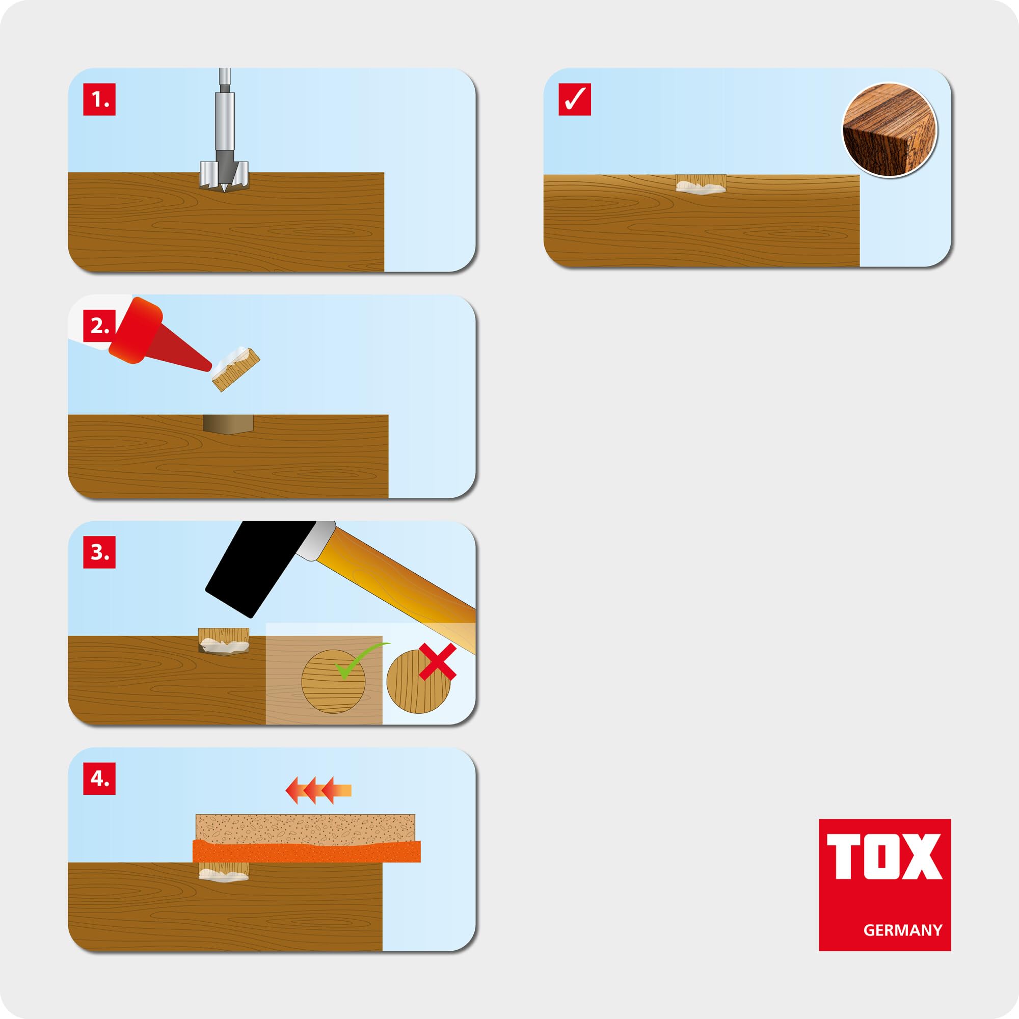 tox-cookie-wood-querholzpl-ttchen-set-225-tlg-15-20-25-30-mm-fichte image 4