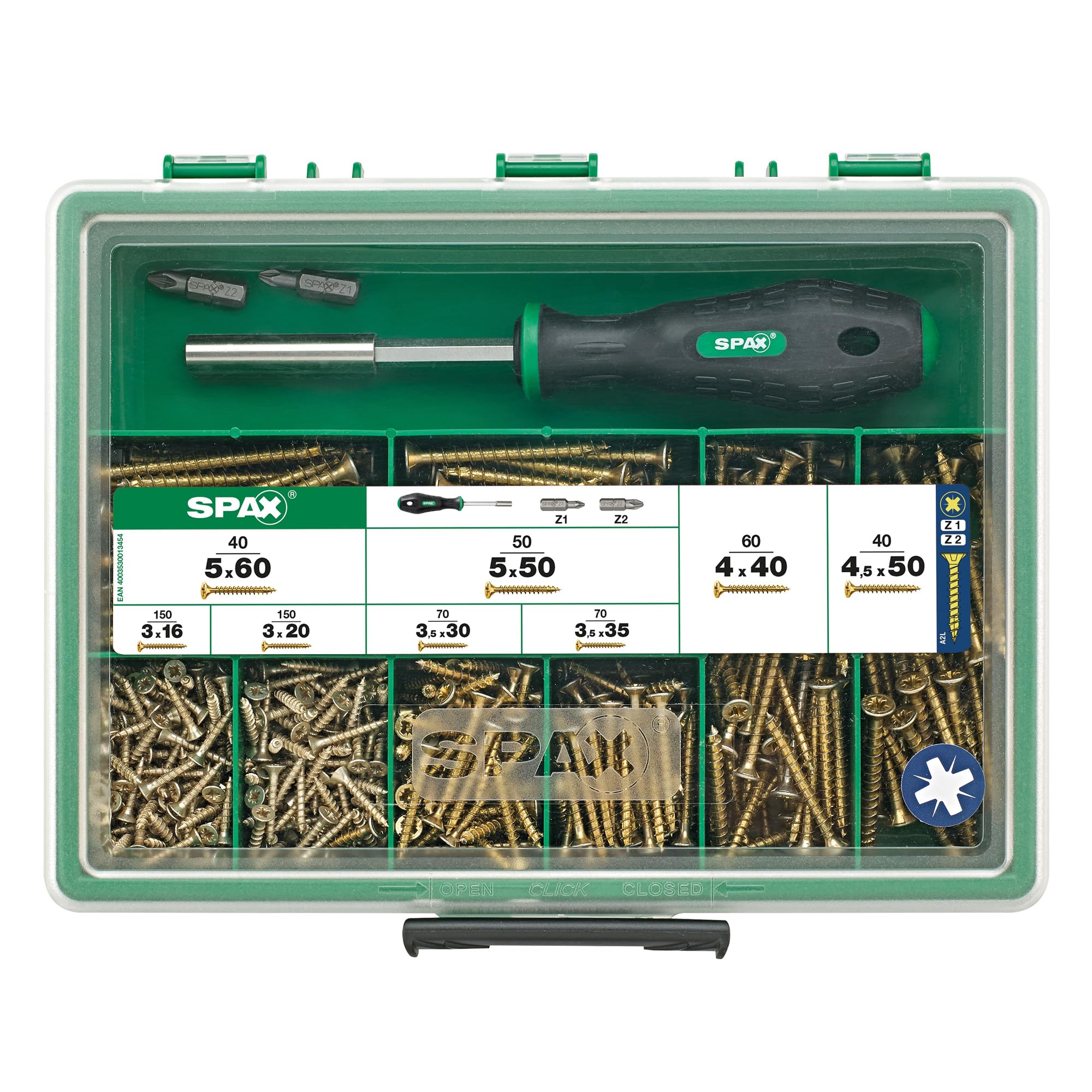 spax-m-belbau-set-630-teilig-8-abmessungen-yellox-mit-schraubendreher image 2