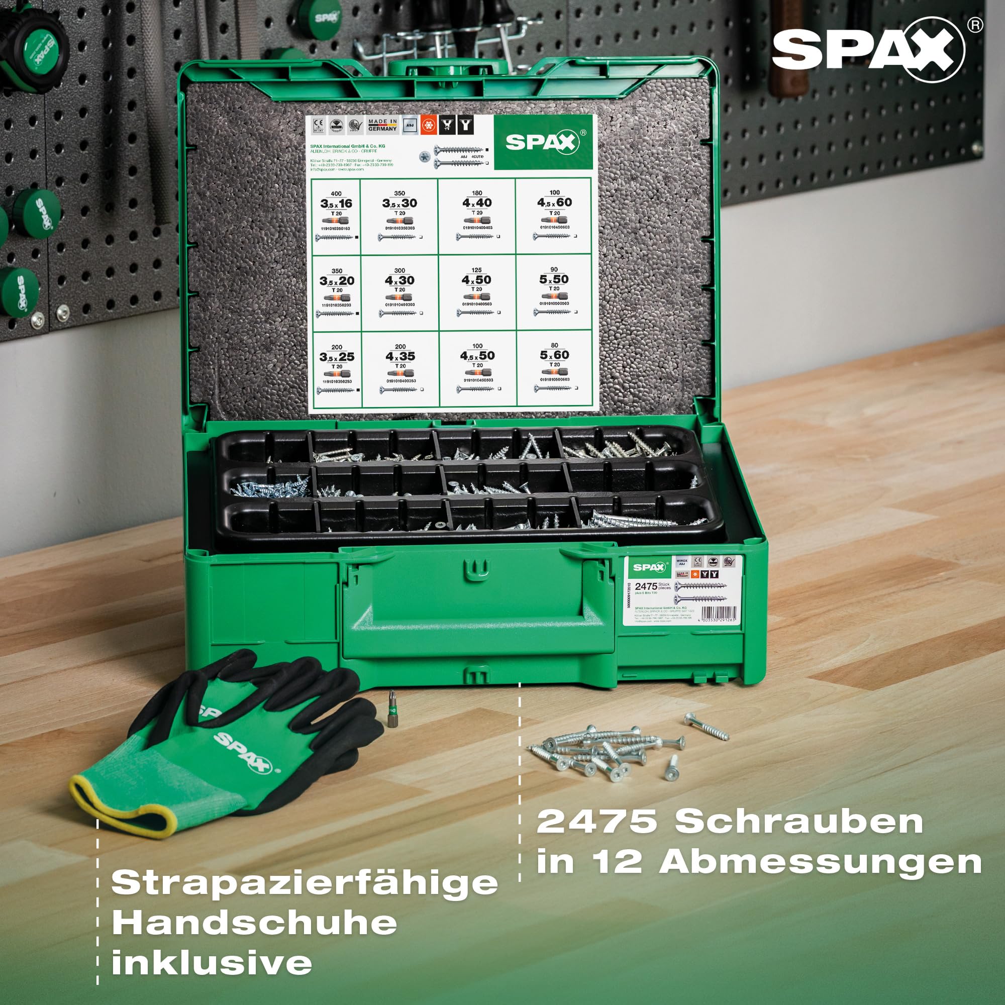 spax-systainer-t-loc-montagekoffer-2-475-schrauben-in-12-gr-en-mit-5x-t20 image 2