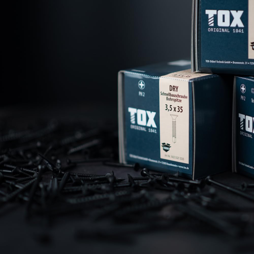 tox-dry-fg-schnellbauschrauben-4-2-x-75-mm-500-st-ck-feingewinde-ph2-schwarz-pho image 7