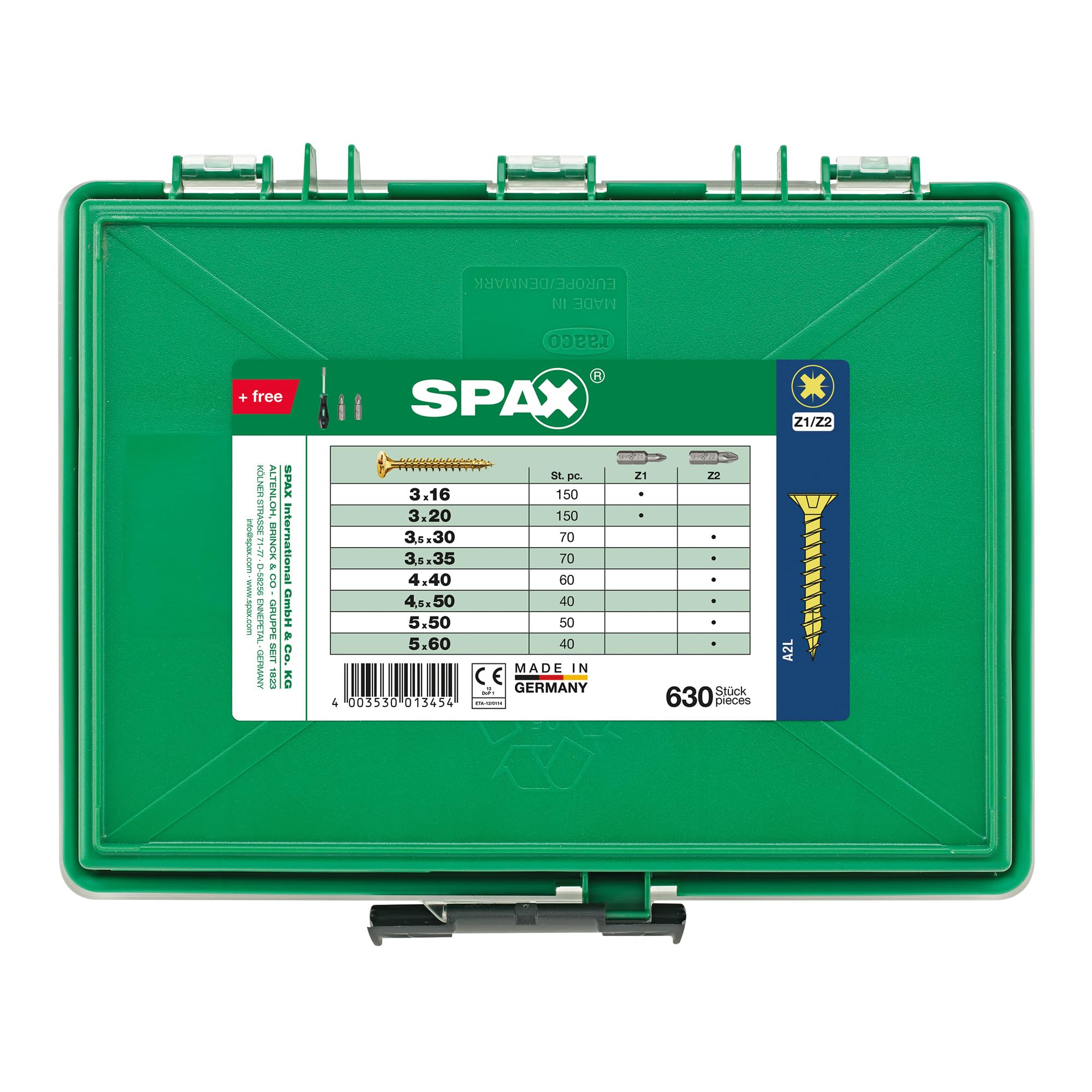 spax-m-belbau-set-630-teilig-8-abmessungen-yellox-mit-schraubendreher image 3