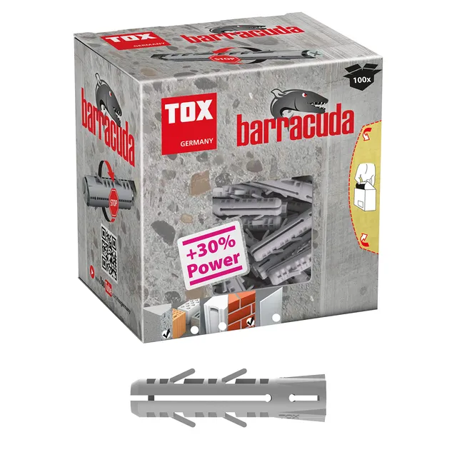 tox-spreizd-bel-barracuda-8-x-40-mm-nylon-100-st-ck image 1