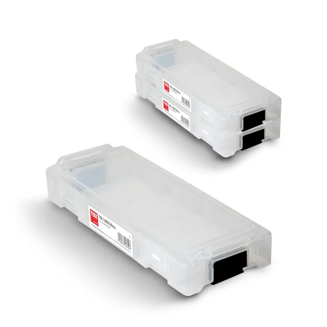 tox-sortimentskoffer-l-boxx-micro-transparent-3er-set-mit-8-f-chern image 1