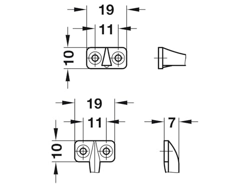 h-fele-366-73-104s1-ffnungsbegrenzer-200-mm-klappenhalter-f-r-klappen-und-obersc image 7