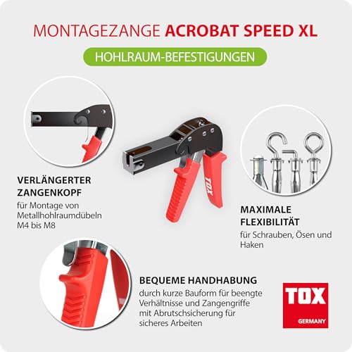 tox-acrobat-speed-plus-montagezange-f-r-metall-hohlraumd-bel-m4-m8 image 6