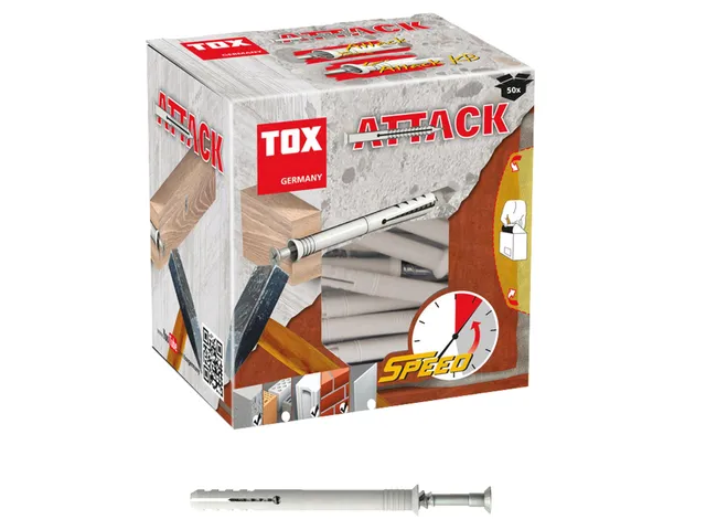 tox-nageld-bel-attack-8-x-100-mm-mit-nagelschraube-50-st-ck image 1